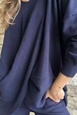 Elbury Twist & Bloom Luxury Knit Co Ord Set Navy